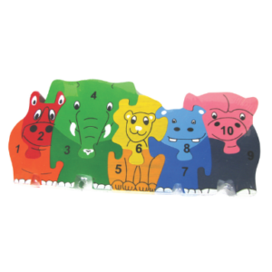Big Five Rubber Wood Puzzle