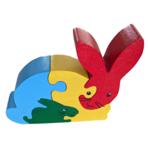 Rabbit with Baby Puzzle
