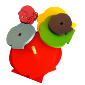 Rainbow elephant Tower (1)