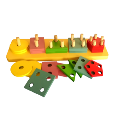 Wooden Shapes Board