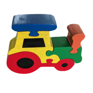 tractor jigsaw puzzle (2) Wooden Tractor Jigsaw Puzzle