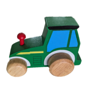 Wooden Tractor Push Along