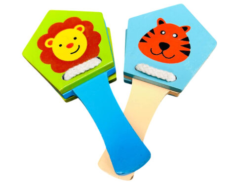 Wooden Clapper Set of 2  – Musical Fun for Little Hands