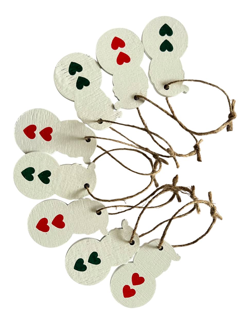 Small Snowman – Handcrafted Wooden Winter Wonder for Kids (Set of 4)
