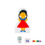 Wooden Educational Toy – Girl Pencil Sharpener | Sri Lanka