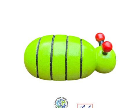 Snail Pencil Sharpener, a fun and eco-friendly wooden educational toy for kids