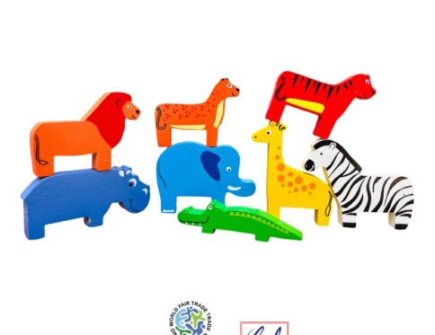 Stacking Animals Set – Fun & Educational Wooden Toy for Kids