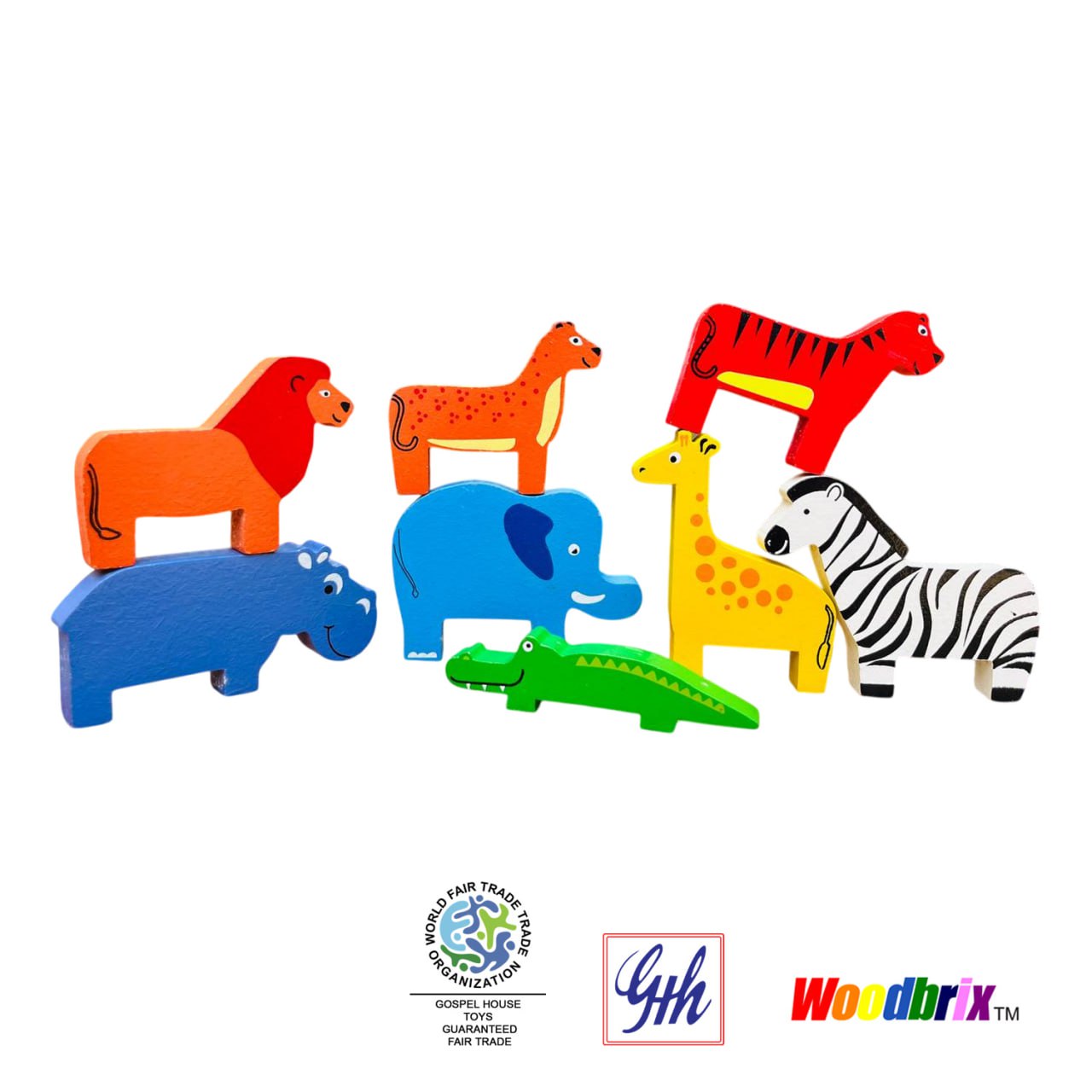 Stacking Animals Set – Fun & Educational Wooden Toy for Kids