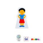 Boy Pencil Sharpener – Fun & Educational Wooden Toy for Kids