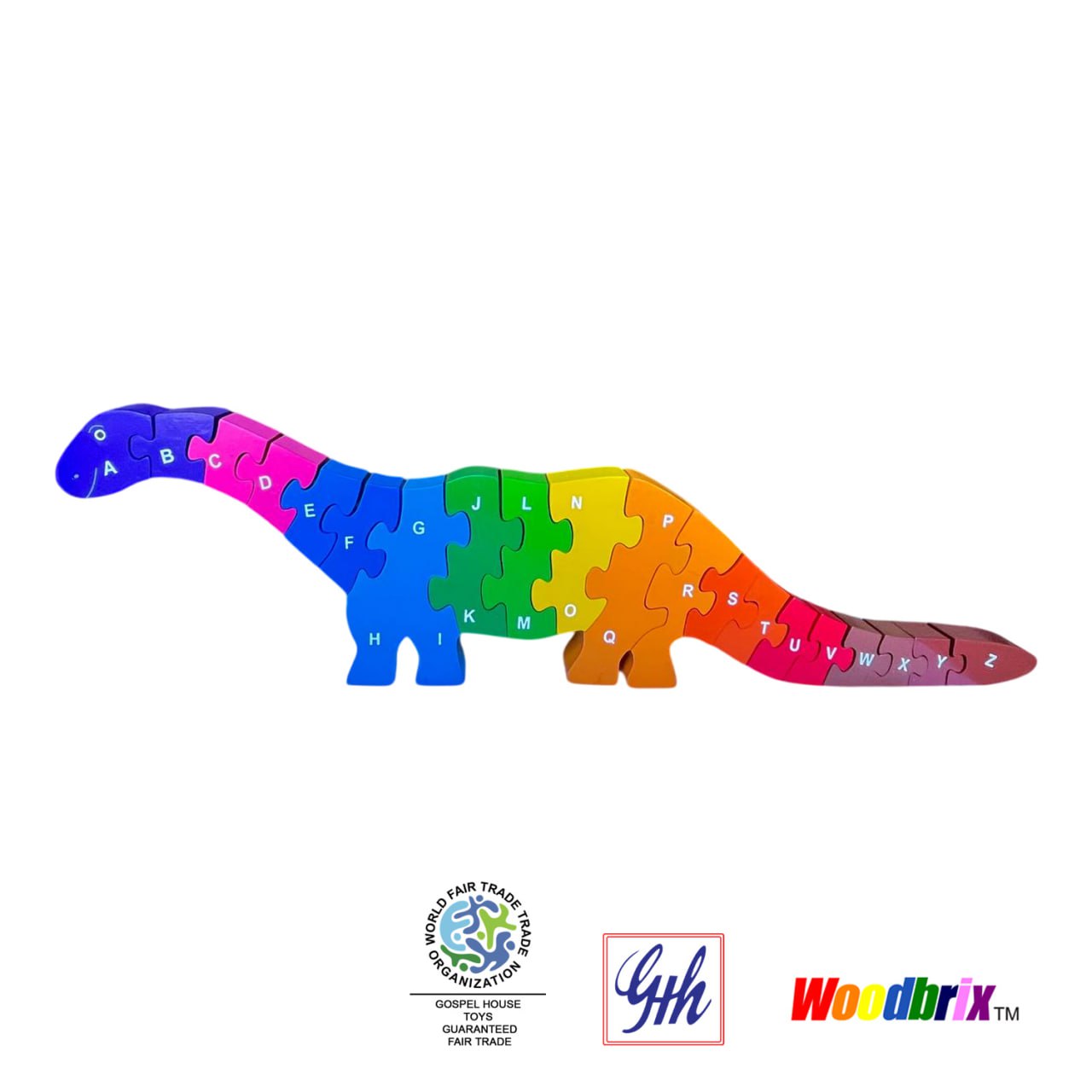 Apatosaurus Alphabet & Numbers Puzzle